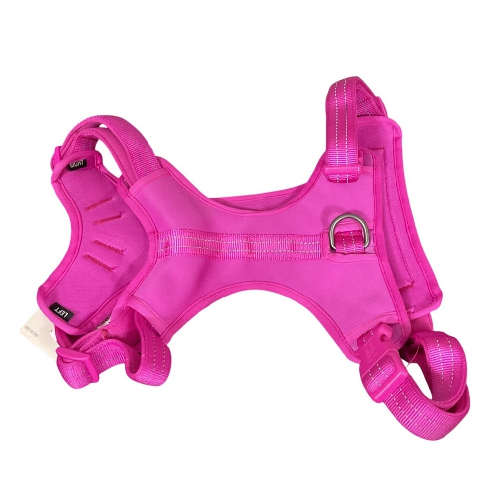 Boots & Barkley Dog Harness Extra Large XL Pink New Reflective Comfort Padded